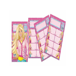 GIPTA OKUL ETİKETİ BARBIE DERS PROG.3YP
